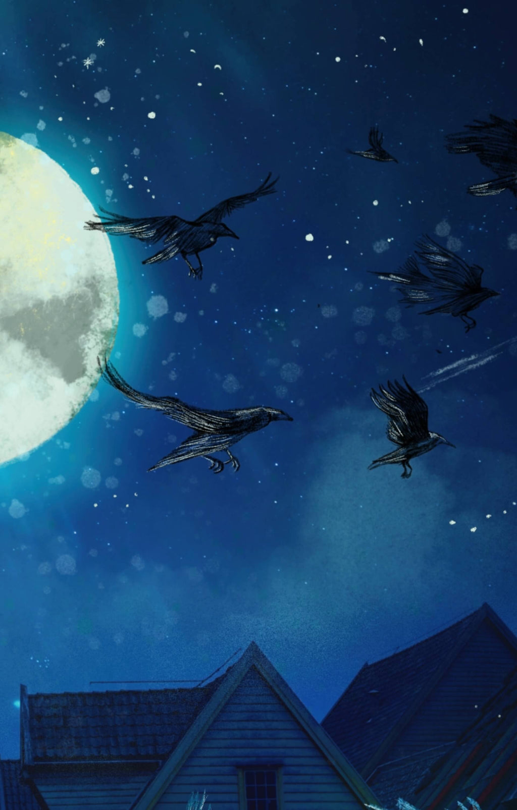 Drømmen over Bryggentakene closeup 5