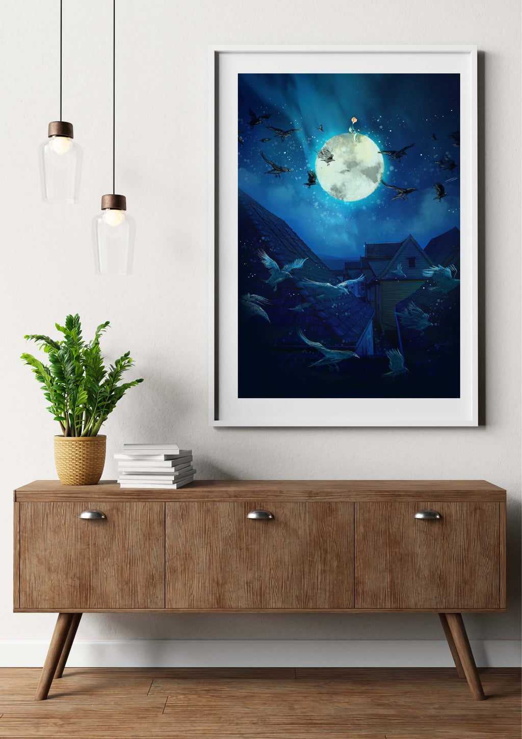 Drømmen over Bryggentakene mockup gang