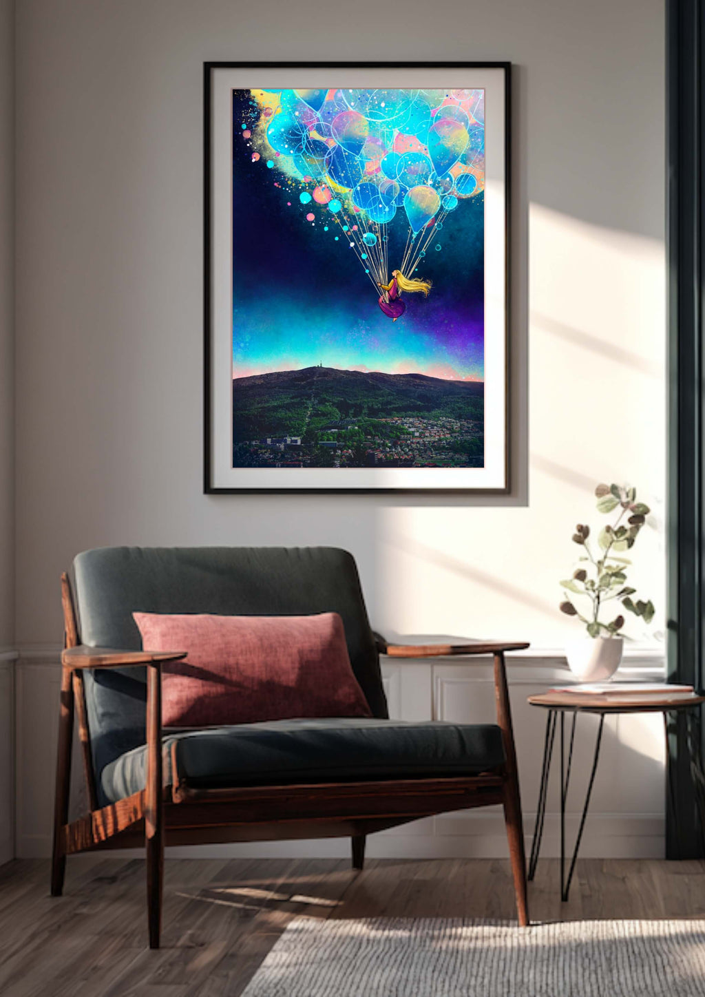 Mockupstue reisen mot Ulriken