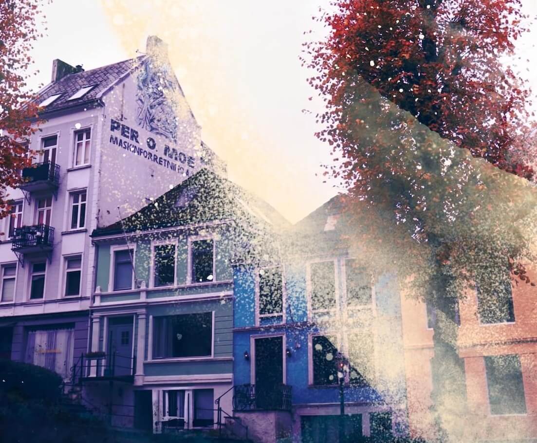 Paraply Over Bergen closeup I