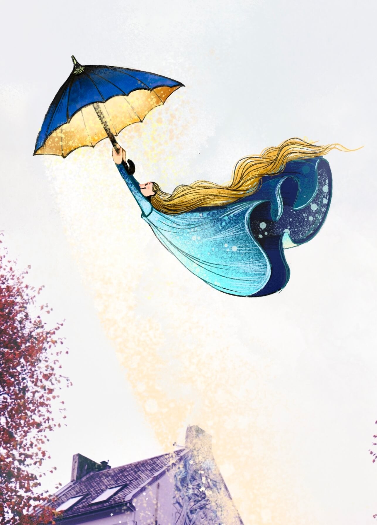 Paraply Over Bergen closeup II